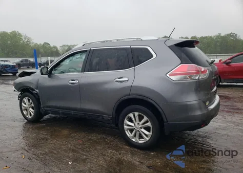 2016 Nissan Rogue S из США, поврежденный, VIN KNMAT2MT2GP670663
